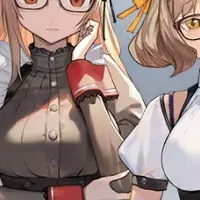 勝利の女神眼鏡