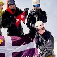 立教大学生の登頂成功