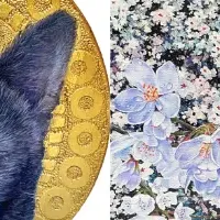 若手女流画家の展覧会