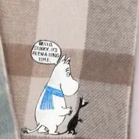 冬のムーミンマフラー