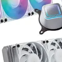白色水冷クーラー登場