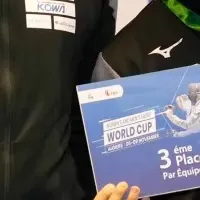 男子サーブル快挙