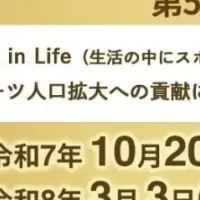 スポーツアワード募集中