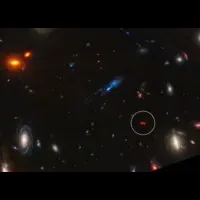 初期宇宙の銀河Y1