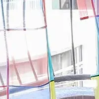 レトロはカーテン