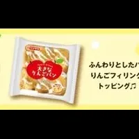 大きなりんごパン登場