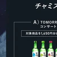 TXTとチャミスルのコラボ