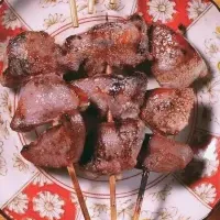 備長炭焼き鳥体験