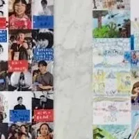 万博で子どもアート展示