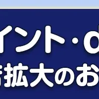 dポイントが拡大中