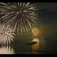 千葉Xmas芸術花火