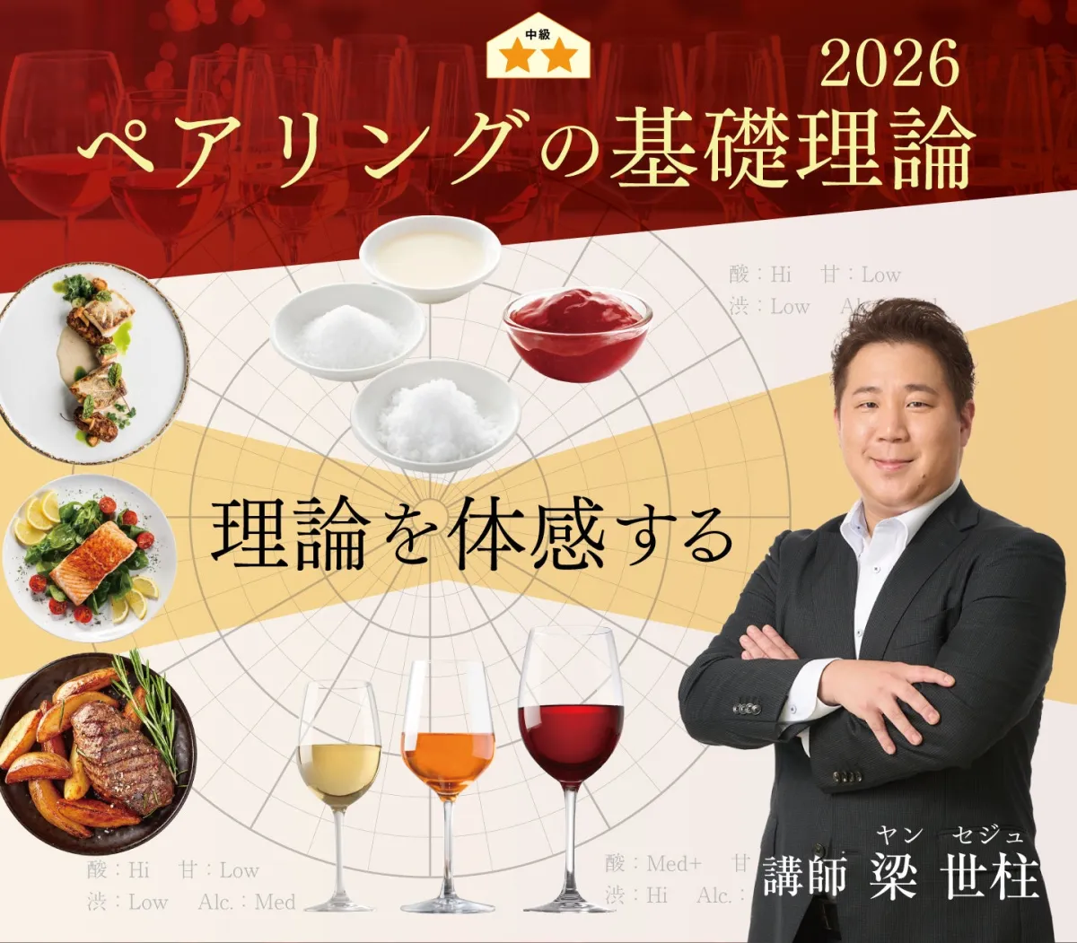 2026年1月開講！ワインペアリングの基礎を学びましょう - サードニュース