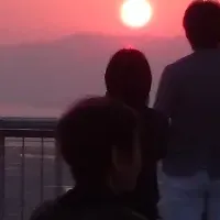 ハルカス300初日の出