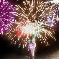 冬花火と家族旅行