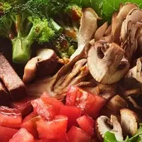 冬のビーフステーキサラダ