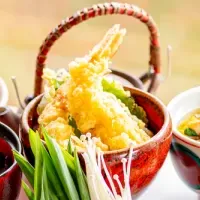 冬の京丼五種膳