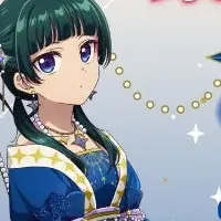 星空衣装の猫猫と壬氏