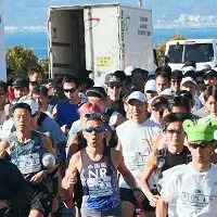 湘南マラソンとノース・フェイス