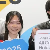 受賞した社員たち