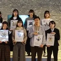 学生が公式キャラを制作