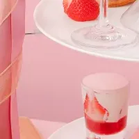 春を感じる苺ティー