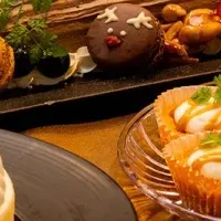 豪華なクリスマスデザート