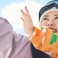 北軽井沢で雪遊び