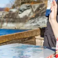 冬の長瀞とこたつ舟