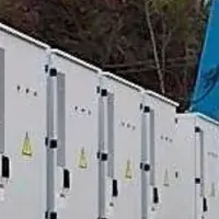 新しい蓄電池施設