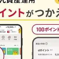 dポイントで資産運用