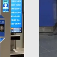 新顔認証改札機