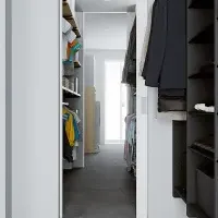 ダークグレーの収納