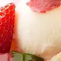 春限定の和風パフェ