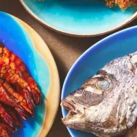 沖縄・海老ビュッフェ