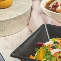 春の屋外ラウンジ