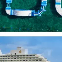 万座ビーチの夏