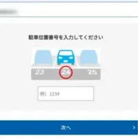 ウェブ決済で簡単駐車