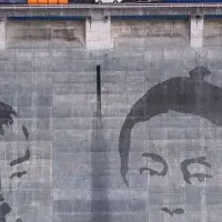 松田川ダム侍アート