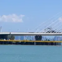 淡江大橋の雄姿