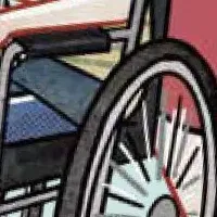 車いすとハイヒール