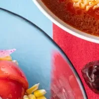 夏の四川料理