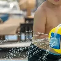 水遊びとBBQ