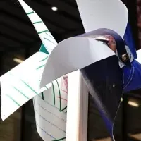 川崎市役所の風車イベント