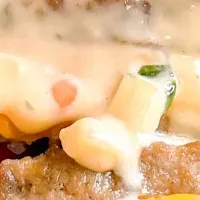 6周年の特製バーガー