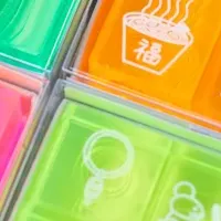 氷のようなスタンプ