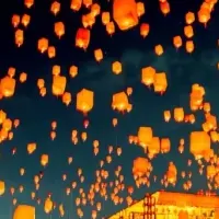 七夕スカイランタン祭り