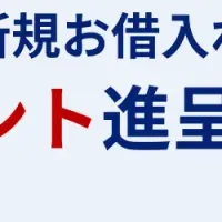 住宅ローン特典の開始
