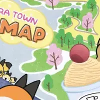 子ザメ×サクラタウン